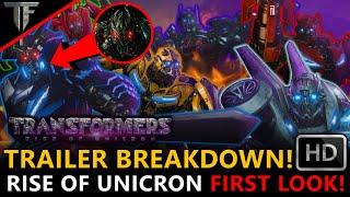 Transformers: Rise Of Unicron(2025) Trailer Breakdown, New Characters & Things You Missed!