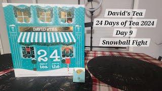 David's Tea 24 Days of Tea 2024 : Day 9 Snowball Fight