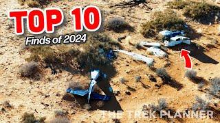 Abandoned Plane Wreck Hidden in the Desert – Top 10 Finds of 2024!