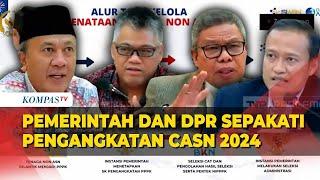 Pemerintah dan DPR Sepakati Pengangkatan CASN 2024, Termasuk Tenaga Non-ASN