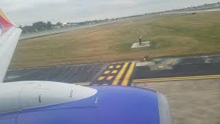 Landing in New Orleans - KMSY, runway 2, SWA B737