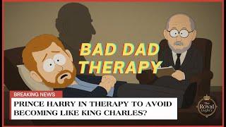 Prince Harry in BAD DAD THERAPY to Avoid Becoming Like King Charles?