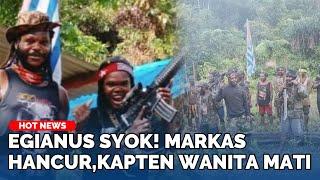 Egianus Kogoya Terpukul, Kapten Wanita OPM Andalannya Meninggal, MARKAS PERTAHANAN Dihancurkan