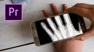 Make your phone into a FAKE X-ray scanner in Premiere Pro (Green screen tutorial)