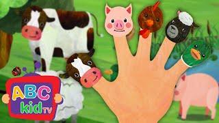 Finger Family Farm Animals| Animal Stories for Toddlers - ABC Kid TV | Nursery Rhymes & Kids Songs