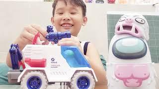 Mons Toys: Cùng mở hộp Among us và Xe vũ trụ nhé.