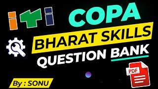 Bharat Skills COPA MCQ Question Bank with Answers Most important For ITI CTS Exam Paper 2023 PDF