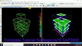 SAP2000 Tutorial For Beginners: Complete Tutorial