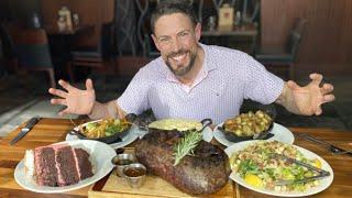 IMPOSSIBLE 14 LB STEAK CHALLENGE | UNDEFEATED IN 12 YEARS | MAN VS FOOD | LARGEST FOOD CHALLENGE