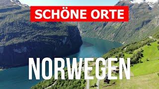 Fjorde Norwegen | Sognefjord, Geirangerfjord, Lysefjord, Hardangerfjord | Drohne 4k Video | Norwegen