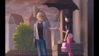 In The Rain - ONE HOUR LOOP - Miraculous Ladybug