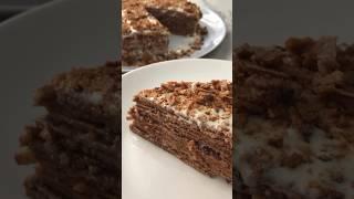 Торт на сковороде за 30мин #рекомендации #вкусноипросто #быстрыйторт