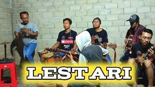 Lestari (Wahyu F Giri) cover pengamen jalur bebas dangdut koplo akustik