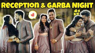 Reception k sath Garba Night enjoy kiya  #viralipatel  #vlog  #viraliakashpatel