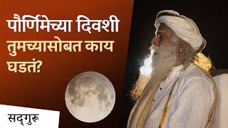 पौर्णिमेच्या दिवशी तुमच्यासोबत काय घडतं ? | What Happens To You On a Full Moon Day?