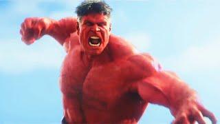 Captain America vs Red Hulk - Fight Scene - Captain America: Brave New World (2025) Movie Clip HD