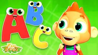 Abc Song, Learn Alphabets with Zoobees and Kids Rhymes