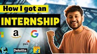 My Secret To Get INTERNSHIP in 2023 | Best Way To Get Dream Internship