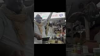 The enthusiastic street drink of Dauji #shorts #shortsvideo #streetfood #India #nathdwara