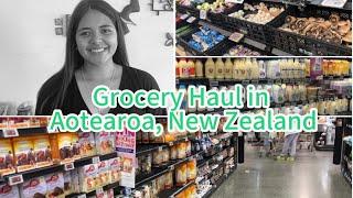 Grocery Haul in Aotearoa, New Zealand!