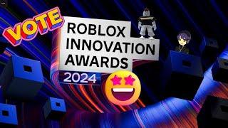 Como Votar en ROBLOX INNOVATION AWARDS 2024?? 