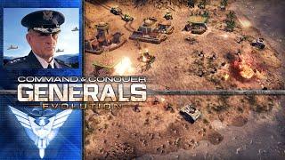 Command And Conquer : Generals Evolution 2021 | USA Granger - Air General Gameplay | 2k 1440p