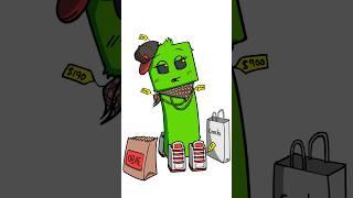 I'm a material girl  (Creeper) | #EpicMemeQuest Minecraft meme