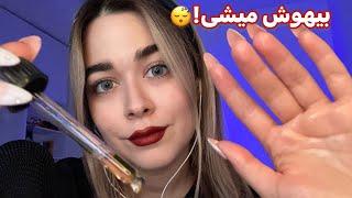 ASMR scalp massage & hair scratching ای اس ام آر ماساژ