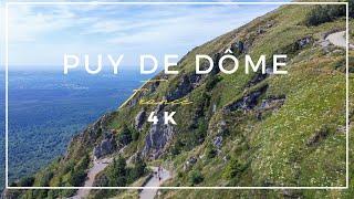 Puy de Dôme | Clermont-Ferrand, France 4K DRONE Video