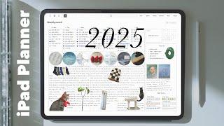 2025 iPad Planner | Free GoodNotes Templates 