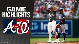 Braves vs. Nationals Game Highlights (6/8/24) | MLB Highlights