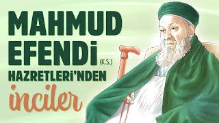 Mahmud Efendi Hazretleri'nden (k.s.) İnciler