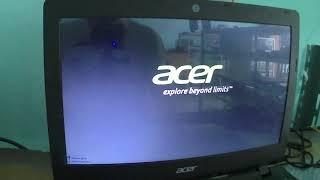 Acer Aspire AS1-111. Checking Media - No Bootable Device