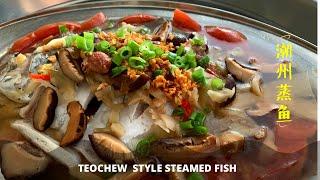 Chef Mom’s Best Teochew Style Steamed Fish| 潮州蒸鱼