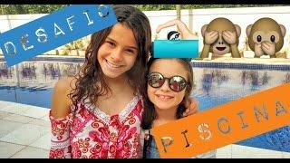 DESAFIO DA PISCINA - POOL CHALLENGE - COM RAFA GOMES - GABRIELLA SARAIVAH