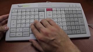 TypeMatrix split-ergo ortholinear keyboard review (chiclet keys)
