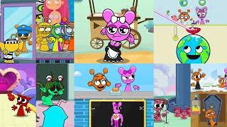 All Sprunki Funny Animations | The Strange Mirror, TEST IQ Challenge | Top Sprunki Moments (PART 36)