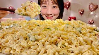 ASMR Macaroni Salad【Mukbang/ Eating Sounds】【English subtitles】