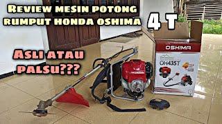 Review mesin potong rumput honda oshima