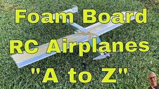 Foam Board  RC Airplanes A to Z