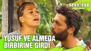 Almeda ve Yusuf Arasında İpler Koptu | Survivor Türkiye 09.03.2025