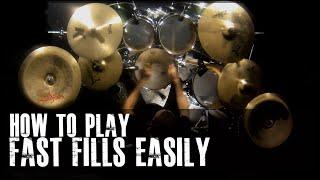 How To Play Fast Fills Easily On Drums - James Payne