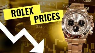 Rolex & Luxury Watch Prices Crashed 40% | Here’s Why & What’s Next.