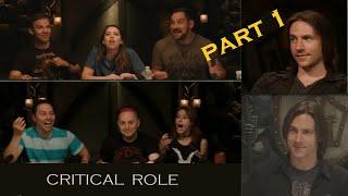 Six of Matthew Mercer's reveals/plot twists that stunned the cast | Critical Role | Part 1