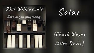Solar - Organ and Drums - Jazz Backing Track