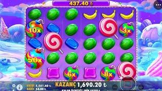 Slot Oyunları Canlı yayın  Sweet bonanza rekor max win  !  #sweetbonanza #slotoyunlari