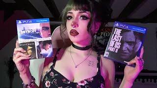 My Video Game Collection ASMR | Tapping, Scratching, Rambling, Whispering