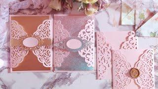 DIY | HOW TO CREATE INVITATION CARD COVER USING CRAFT BUDDY DIE CUTTING MACHINE | TUTORIAL