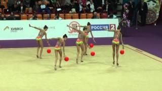 Junior team Germany, 5 balls. Grand Prix, 2015, Final, Moscow.