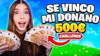 MI REGALANO 500€ se VINCO LA PARTITA in RANKED UNREAL!  FORTNITE ITA